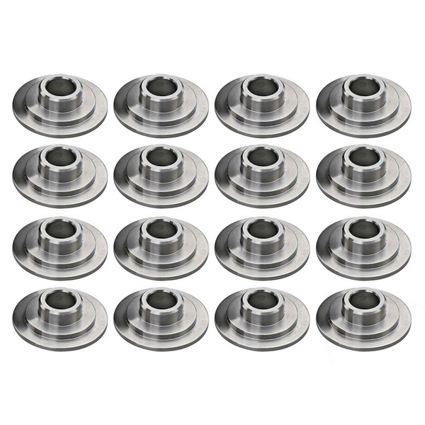 Spring retainers, titanium, 1.300", set of 16